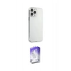 MARSİLYAN™- iPhone 15 Pro Max Kılıf Kutup Doku Koleksiyonu - Siyah Bilvis 5in1 3D Magic Cam Ekran Koruyucu