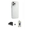 MARSİLYAN™- iPhone 15 Pro Max Kılıf Kutup Doku Koleksiyonu - Siyah Bilvis Hayalet Cam Ekran Koruyucu + Raze Metal Kamera Lens - GS
