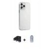 MARSİLYAN™- iPhone 15 Pro Max Kılıf Kutup Doku Koleksiyonu - Siyah Joko Magic 5D Cam + Raze Metal Kamera Lens - LT
