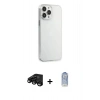 MARSİLYAN™- iPhone 15 Pro Max Kılıf Kutup Doku Koleksiyonu - Siyah Joko Magic 5D Cam + Raze Metal Kamera Lens - SH