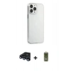 MARSİLYAN™- iPhone 15 Pro Max Kılıf Kutup Doku Koleksiyonu - Siyah Joko Magic 5D Hayalet Cam + Raze Metal Kamera Lens - LT