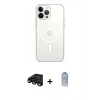 MARSİLYAN™- iPhone 15 Pro Max Kılıf Kutup Klasik Serisi - Siyah Joko Magic 5D Cam + Raze Metal Kamera Lens - SH