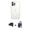 MARSİLYAN™- iPhone 15 Pro Max Kılıf Kutup Klasik Serisi - Siyah Vanessa Magic Cam + Raze Metal Kamera Lens - GS