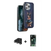 MARSİLYAN™- iPhone 15 Pro Max Kılıf Nova Form Koleksiyonu - Şeffaf 360 Full Body Arka Koruyucu + Raze Metal Kamera Lens - TMGI