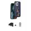 MARSİLYAN™- iPhone 15 Pro Max Kılıf Nova Form Koleksiyonu - Siyah Joko Magic 5D Cam + Raze Metal Kamera Lens - GS