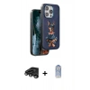 MARSİLYAN™- iPhone 15 Pro Max Kılıf Nova Form Koleksiyonu - Siyah Joko Magic 5D Cam + Raze Metal Kamera Lens - TMGI