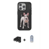 MARSİLYAN™- iPhone 15 Pro Max Kılıf Nova Form Koleksiyonu - Siyah Joko Magic 5D Cam + Raze Metal Kamera Lens - TMGI
