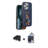 MARSİLYAN™- iPhone 15 Pro Max Kılıf Nova Form Koleksiyonu - Siyah Vanessa Magic Cam + Raze Metal Kamera Lens - LT