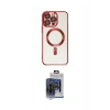 MARSİLYAN™- iPhone 15 Pro Max Kılıf Nova Işık Özel Seri - Siyah Vanessa Magic Cam