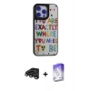 MARSİLYAN™- iPhone 15 Pro Max Kılıf Odak Klasik Serisi - Siyah Bilvis 5in1 3D Magic Cam Ekran Koruyucu + Raze Metal Kamera Lens - TMGI