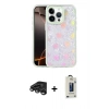 MARSİLYAN™- iPhone 15 Pro Max Kılıf Odak Prime - Siyah Bilvis Hayalet Cam Ekran Koruyucu + Raze Metal Kamera Lens - TMGI