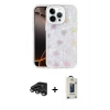 MARSİLYAN™- iPhone 15 Pro Max Kılıf Odak Prime - Siyah Bilvis Hayalet Cam Ekran Koruyucu + Raze Metal Kamera Lens - TMGI