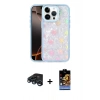 MARSİLYAN™- iPhone 15 Pro Max Kılıf Odak Prime - Siyah Buffer Hayalet Cam Ekran Koruyucu + Raze Metal Kamera Lens - LT