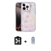MARSİLYAN™- iPhone 15 Pro Max Kılıf Odak Prime - Siyah Joko Magic 5D Cam + PVD Metal Kamera Lens - TU