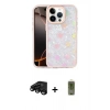 MARSİLYAN™- iPhone 15 Pro Max Kılıf Odak Prime - Siyah Joko Magic 5D Hayalet Cam + Siyah Raze Metal Kamera Lens