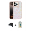 MARSİLYAN™- iPhone 15 Pro Max Kılıf Odak Prime - Siyah Polymer Nano Ekran Koruyucu + Raze Metal Kamera Lens - LT