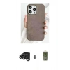 MARSİLYAN™- iPhone 15 Pro Max Kılıf Pusula Modern - Siyah Joko Magic 5D Hayalet Cam + Raze Metal Kamera Lens - TMGI