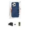 MARSİLYAN™- iPhone 15 Pro Max Kılıf Pusula Modern - Siyah Joko Magic 5D Hayalet Cam + Raze Metal Kamera Lens - TMGI