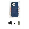 MARSİLYAN™- iPhone 15 Pro Max Kılıf Pusula Modern - Siyah Joko Magic 5D Hayalet Cam + Raze Metal Kamera Lens - SH