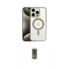 MARSİLYAN™- iPhone 15 Pro Max Kılıf Siluet Çizgi Serisi - Siyah Joko Magic 5D Hayalet Cam