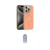 MARSİLYAN™- iPhone 15 Pro Max Kılıf Siluet Doku Özel Seri - Siyah Joko Magic 5D Cam