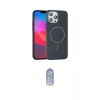 MARSİLYAN™- iPhone 15 Pro Max Kılıf Siluet Doku Özel Seri - Siyah Joko Magic 5D Cam