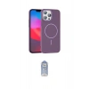 MARSİLYAN™- iPhone 15 Pro Max Kılıf Siluet Doku Özel Seri - Siyah Joko Magic 5D Cam
