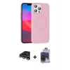 MARSİLYAN™- iPhone 15 Pro Max Kılıf Siluet Doku Özel Seri - Siyah Vanessa Magic Cam + Raze Metal Kamera Lens - GS
