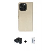 MARSİLYAN™- iPhone 15 Pro Max Kılıf Siluet Işık Serisi - Siyah Bilvis 0.18mm Plus Cam Ekran Koruyucu + Lacivert Raze Metal Kamera Lens