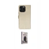MARSİLYAN™- iPhone 15 Pro Max Kılıf Siluet Işık Serisi - Siyah Bilvis Hayalet Cam Ekran Koruyucu