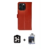 MARSİLYAN™- iPhone 15 Pro Max Kılıf Siluet Işık Serisi - Siyah Vanessa Magic Cam + PVD Metal Kamera Lens - TU