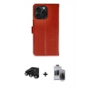MARSİLYAN™- iPhone 15 Pro Max Kılıf Siluet Işık Serisi - Siyah Vanessa Magic Hayalet Cam + Raze Metal Kamera Lens - SH