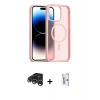 MARSİLYAN™- iPhone 15 Pro Max Kılıf Siluet Minimal Prime - Siyah Bilvis 0.18mm Plus Cam Ekran Koruyucu + Raze Metal Kamera Lens - GS