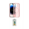 MARSİLYAN™- iPhone 15 Pro Max Kılıf Siluet Minimal Prime - Siyah Polymer Nano Ekran Koruyucu