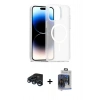 MARSİLYAN™- iPhone 15 Pro Max Kılıf Siluet Minimal Prime - Siyah Vanessa Magic Cam + Raze Metal Kamera Lens - LT