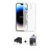 MARSİLYAN™- iPhone 15 Pro Max Kılıf Siluet Minimal Prime - Siyah Vanessa Magic Cam + Raze Metal Kamera Lens - GS