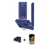 MARSİLYAN™- iPhone 15 Pro Max Kılıf Vadi Form Prime - Siyah Buffer Cam Ekran Koruyucu + Raze Metal Kamera Lens - TMGI