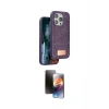 MARSİLYAN™- iPhone 15 Pro Max Kılıf Vadi Klasik Serisi - Siyah 3D Antistatik Mat Seramik Nano Ekran Koruyucu