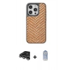 MARSİLYAN™- iPhone 15 Pro Max Kılıf Vadi Özel Seri - Siyah Joko Magic 5D Cam + Raze Metal Kamera Lens - GS