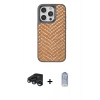 MARSİLYAN™- iPhone 15 Pro Max Kılıf Vadi Özel Seri - Siyah Joko Magic 5D Cam + Raze Metal Kamera Lens - LT