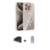 MARSİLYAN™- iPhone 15 Pro Max Kılıf Yadigar Asil Koleksiyonu - Siyah Joko Magic 5D Cam + Raze Metal Kamera Lens - GS