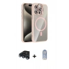 MARSİLYAN™- iPhone 15 Pro Max Kılıf Yadigar Asil Koleksiyonu - Siyah Joko Magic 5D Cam + Raze Metal Kamera Lens - LT