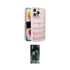 MARSİLYAN™- iPhone 15 Pro Max Kılıf Yadigar Doku Özel Seri - Şeffaf 360 Full Body Arka Koruyucu