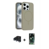 MARSİLYAN™- iPhone 15 Pro Max Kılıf Yankı Form Serisi - Şeffaf 360 Full Body Arka Koruyucu + Raze Metal Kamera Lens - LT