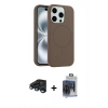 MARSİLYAN™- iPhone 15 Pro Max Kılıf Yankı Form Serisi - Siyah Vanessa Magic Cam + Raze Metal Kamera Lens - LT