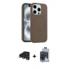 MARSİLYAN™- iPhone 15 Pro Max Kılıf Yankı Form Serisi - Siyah Vanessa Magic Cam + Raze Metal Kamera Lens - TMGI
