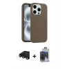 MARSİLYAN™- iPhone 15 Pro Max Kılıf Yankı Form Serisi - Siyah Vanessa Magic Cam + Raze Metal Kamera Lens - SH