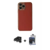 MARSİLYAN™- iPhone 15 Pro Max Kılıf Yankı Serisi - Siyah Vanessa Magic Cam + Raze Metal Kamera Lens - GS