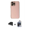 MARSİLYAN™- iPhone 15 Pro Max Kılıf Yankı Serisi - Siyah Vanessa Magic Cam + Raze Metal Kamera Lens - GS