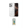 MARSİLYAN™- iPhone 15 Pro Max Kılıf Yörünge Form - Siyah Polymer Nano Ekran Koruyucu